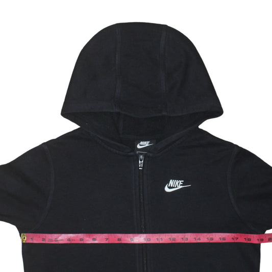Boys UK Size XL Nike Black Full Zip Hoodie