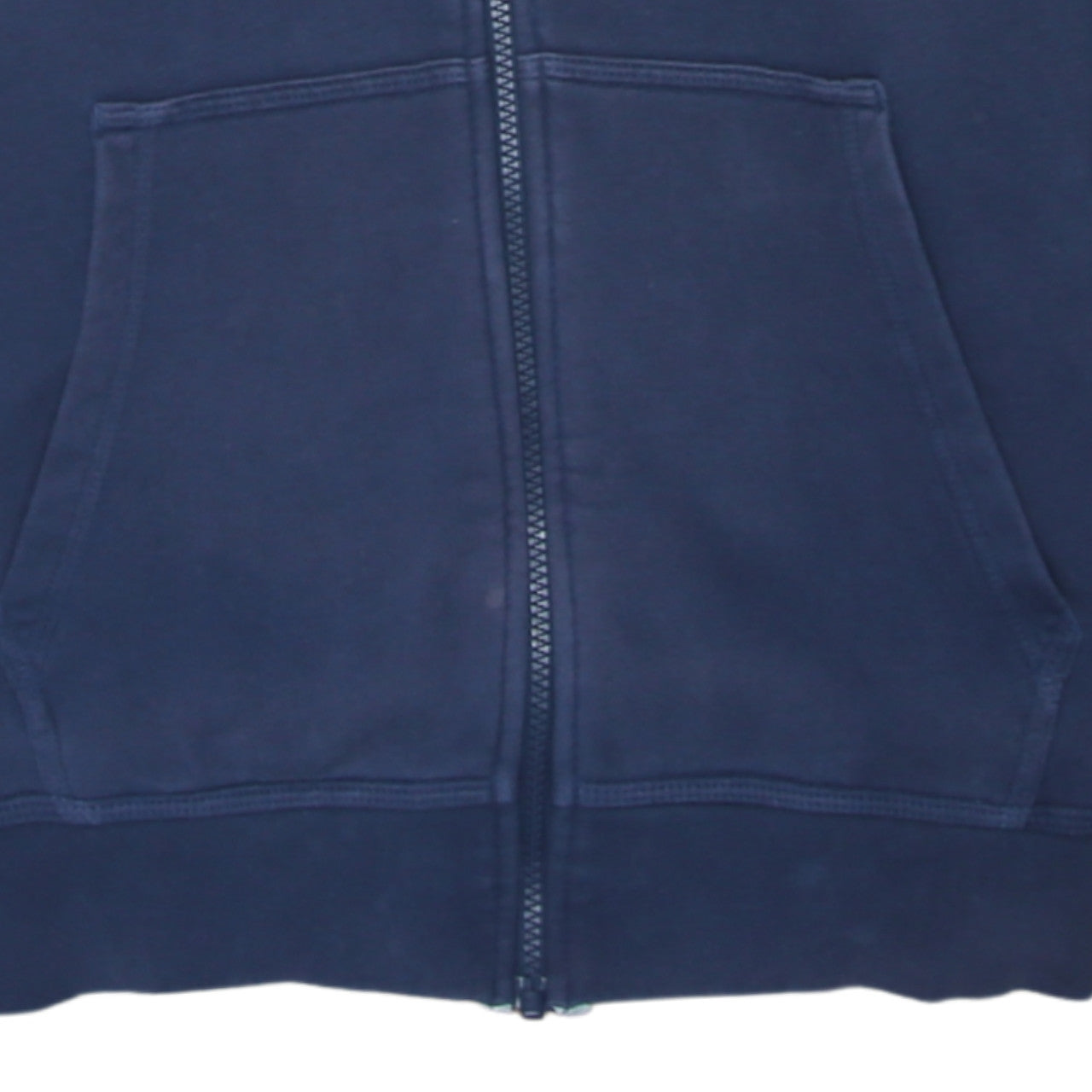 Mens UK Size XL Nike Blue Full Zip Hoodie