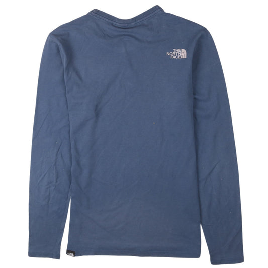 Mens UK Size XS The North Face Blue T-Shirt