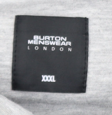 Mens UK Size 3XL Burton Menswear London Cotton Blend Polo Shirt