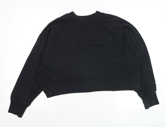 Womens UK Size S Abercrombie & Fitch Black Pullover Sweatshirt