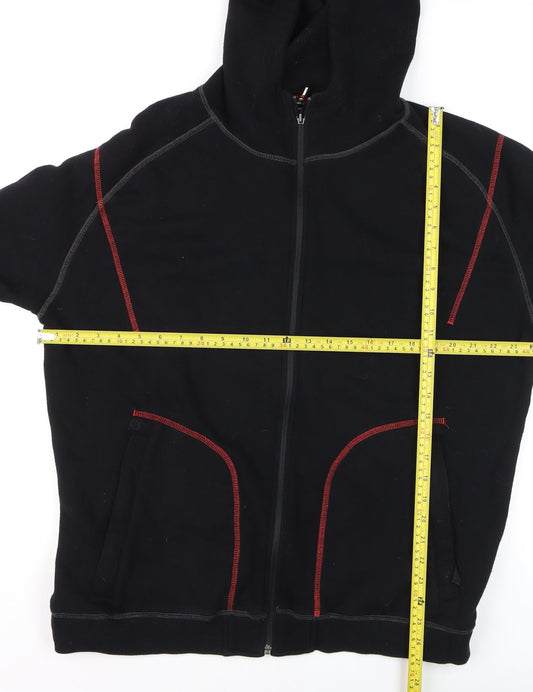 Würth Men’s Black XL Full Zip Hooded Fleece Work Jacket