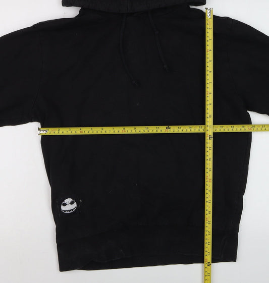Mens UK Size XS Disney Black Pullover Hoodie