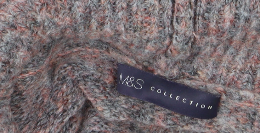 Womens UK Size M Marks and Spencer Multicoloured Pullover Jumper