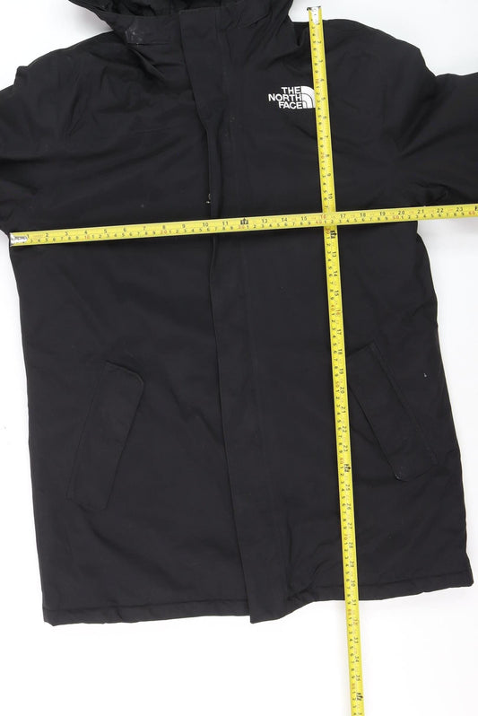 The North Face Men's Black Waterproof Hooded Parka Jacket M
