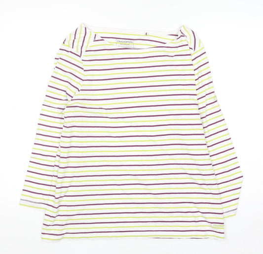 Womens UK Size 16 Craghoppers Multicoloured Basic T-Shirt