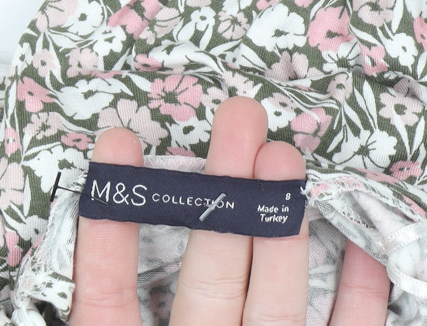 Womens UK Size 8 Marks and Spencer A-Line Dress