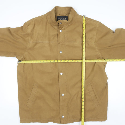 Mens UK Size 2XL Lakeland Brown Basic Jacket