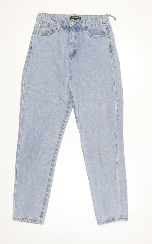 Womens UK Size 10 Missguided Relaxed Fit Jeans Blue Trousers