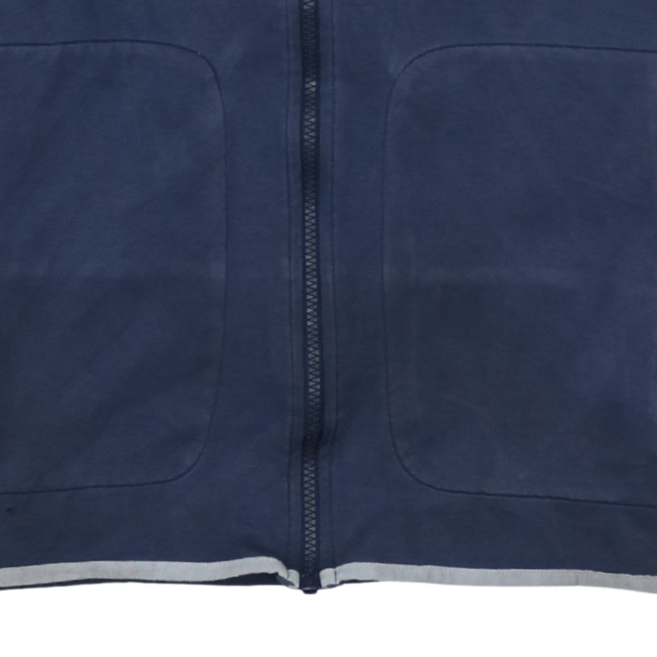 Mens UK Size M Nike Blue Full Zip Hoodie