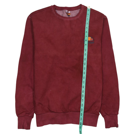 Mens UK Size M ellesse Red Pullover Sweatshirt