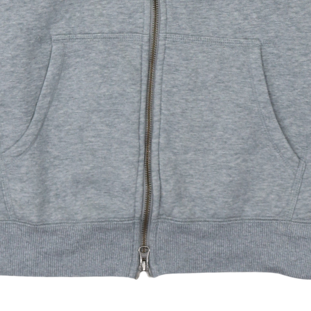 Womens UK Size XL Nike Grey Full Zip Hoodie