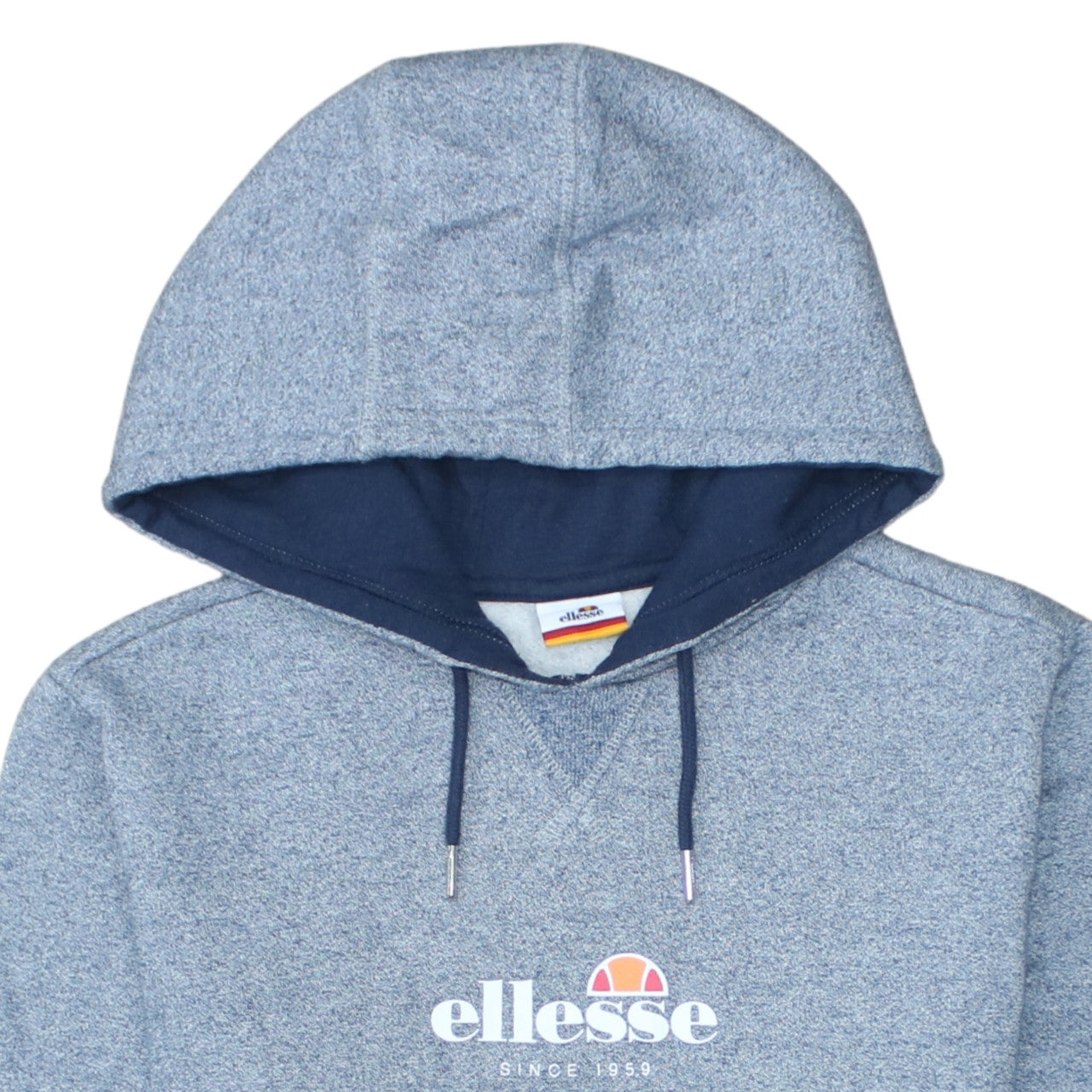 Mens UK Size XS ellesse Blue Pullover Hoodie