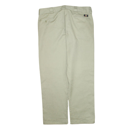 Mens UK Size 38X32 Dickies Regular Fit Chino Beige Trousers