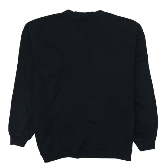 Womens UK Size 14 adidas Black Pullover Sweatshirt
