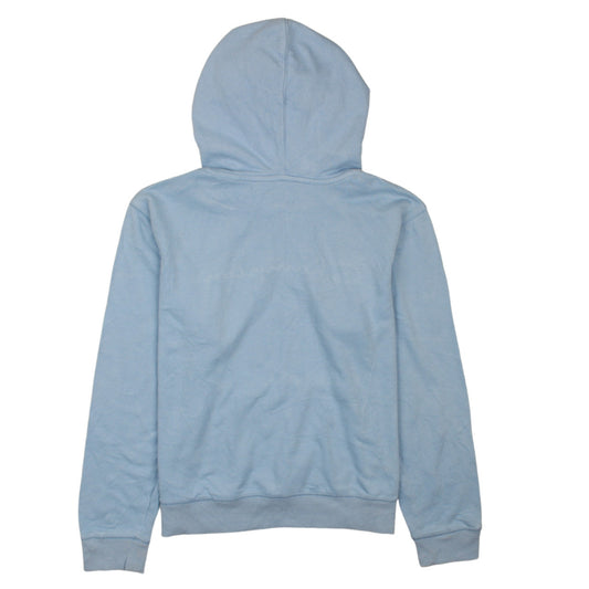 Womens UK Size XL Champion Blue Pullover Hoodie