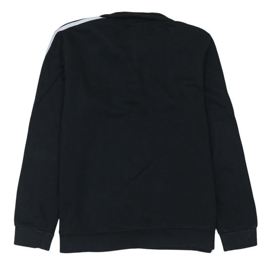 Womens UK Size L adidas Black Pullover Sweatshirt