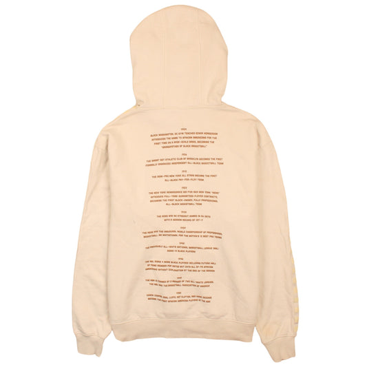Mens UK Size M PUMA Beige Pullover Hoodie