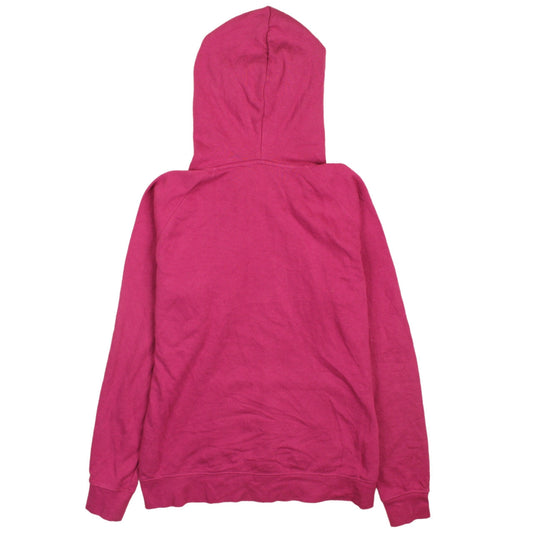 Womens UK Size M The North Face Pink Pullover Hoodie