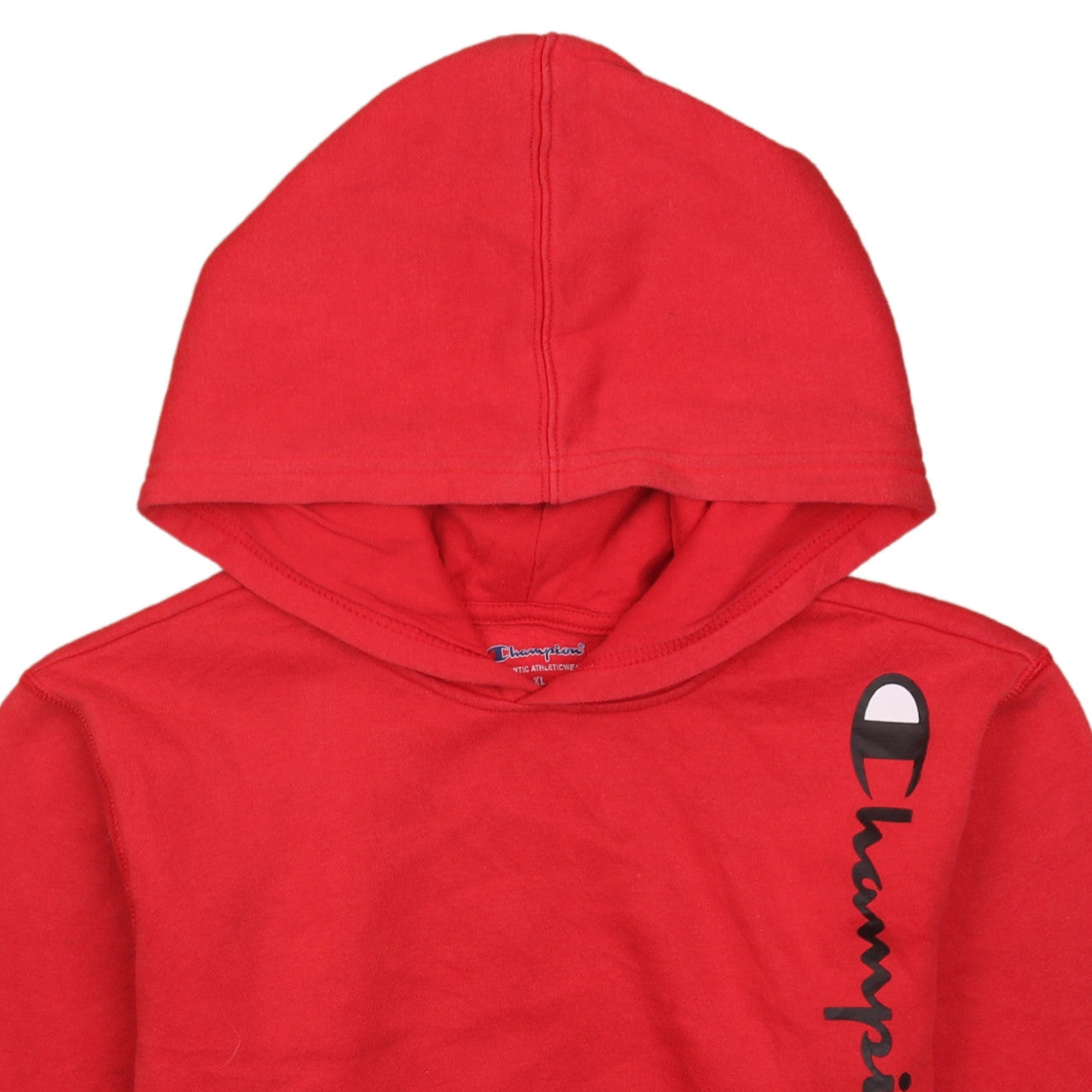 Womens UK Size XL Champion Red Pullover Hoodie
