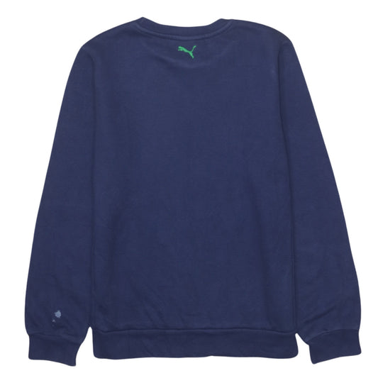 Boys UK Size 152 PUMA Blue Pullover Sweatshirt