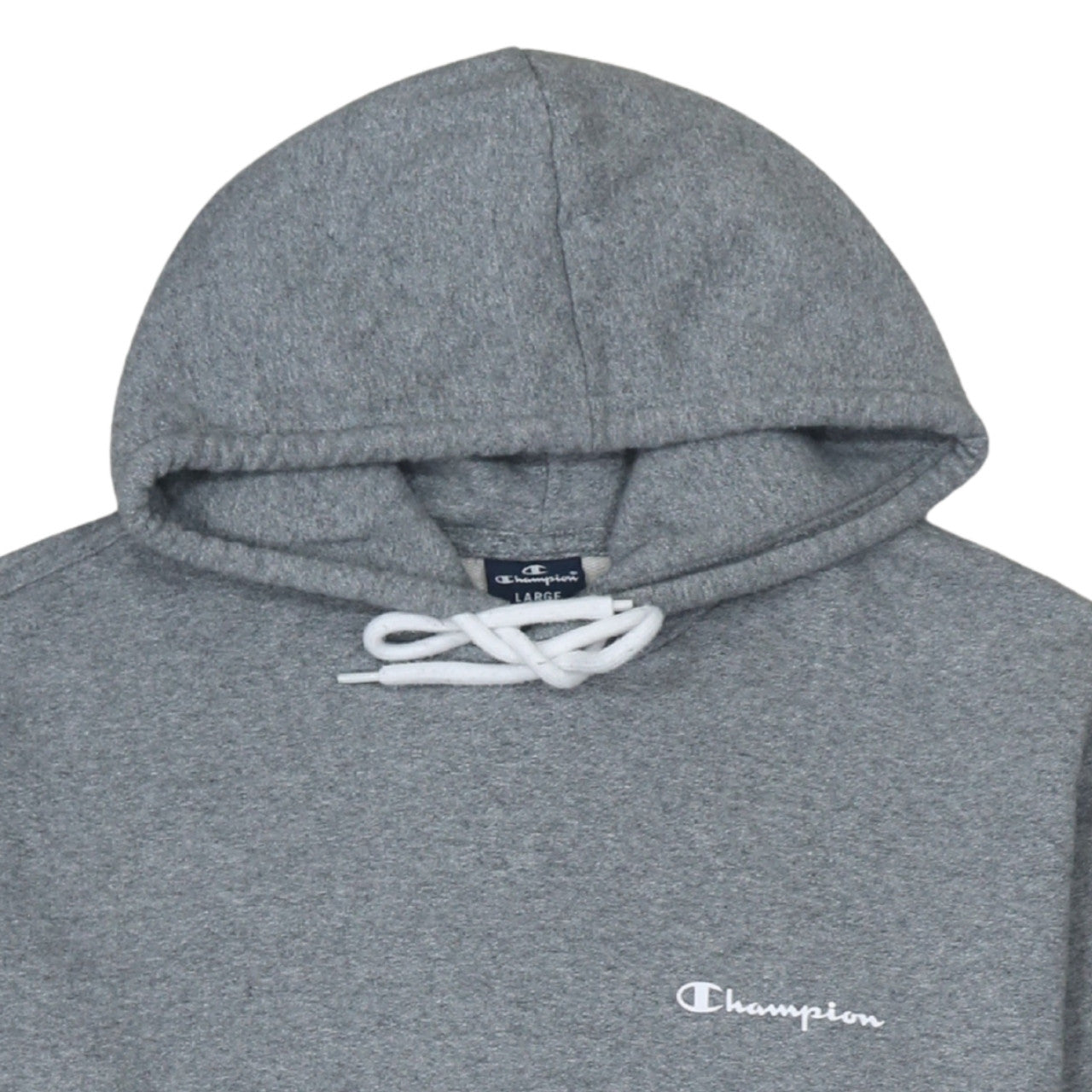 Mens UK Size L Champion Grey Pullover Hoodie