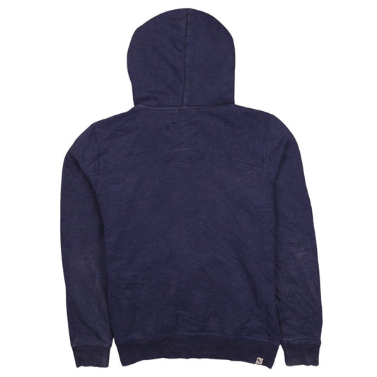 Womens UK Size 12 PUMA Blue Full Zip Hoodie