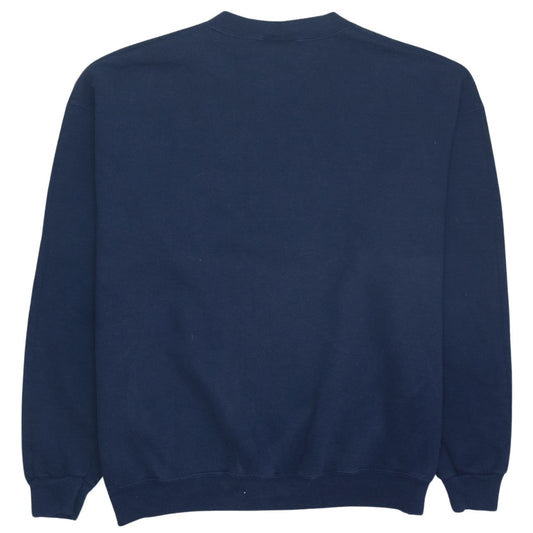 Womens UK Size L Lee Blue Pullover Sweatshirt