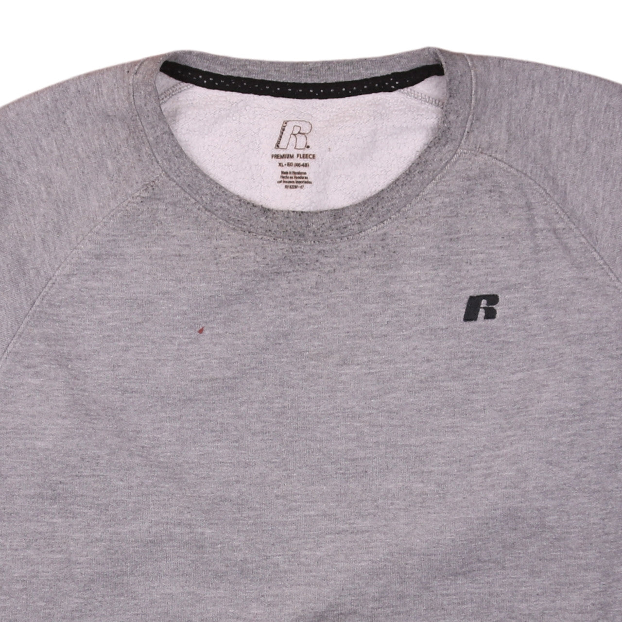 Mens UK Size XL Russell Grey Pullover Sweatshirt