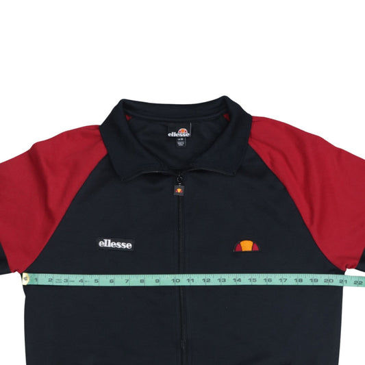Mens UK Size M ellesse Multicoloured Full Zip Sweatshirt