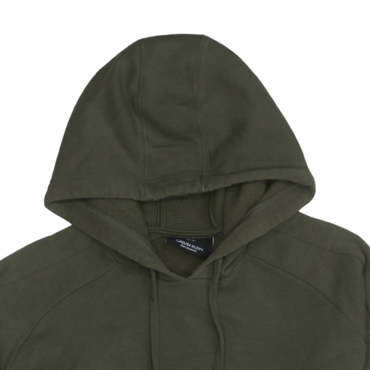 Mens UK Size XS Calvin Klein Green Pullover Hoodie
