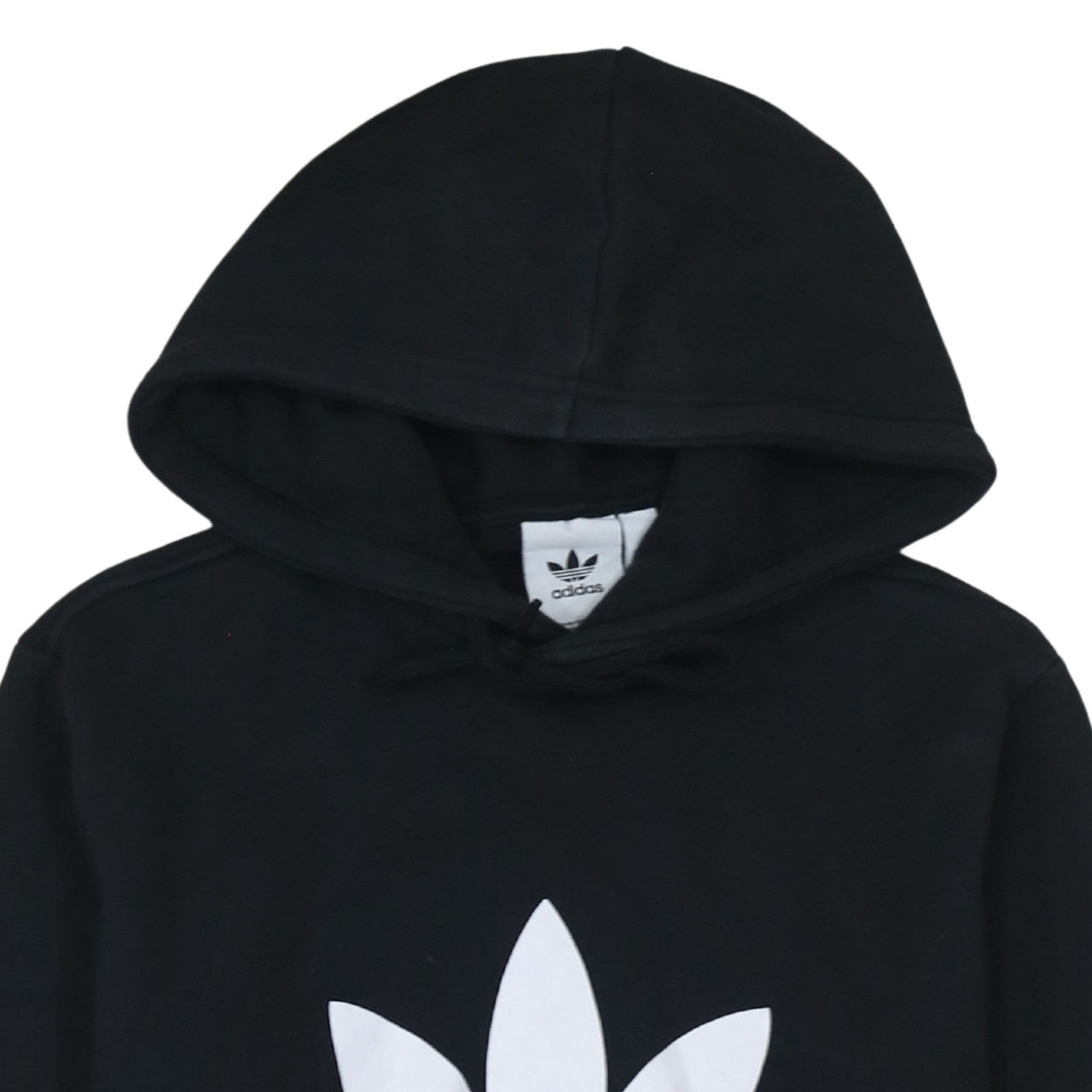 Womens UK Size S adidas Black Pullover Hoodie