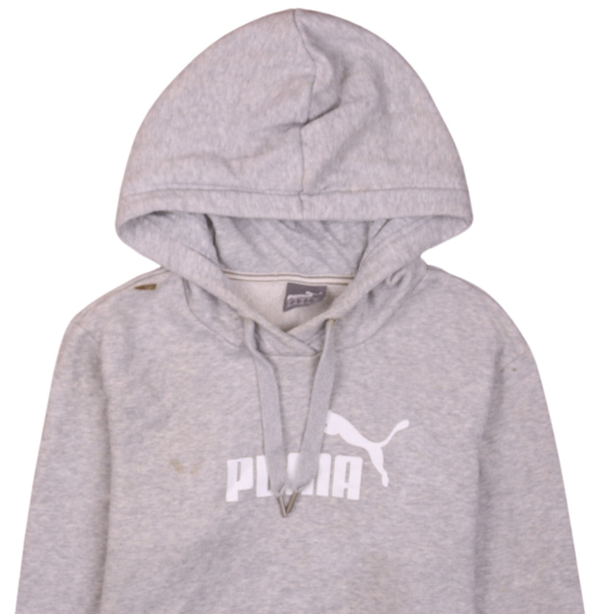 Womens UK Size 16 PUMA Grey Pullover Hoodie