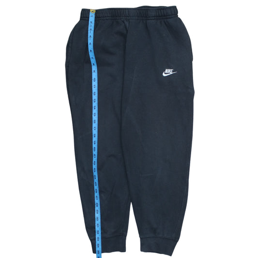 Mens UK Size L Nike Regular Fit Sweatpants Black Trousers