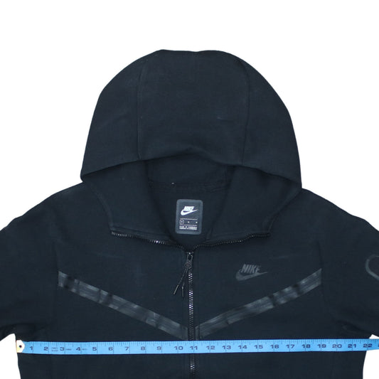 Mens UK Size M Nike Black Full Zip Hoodie