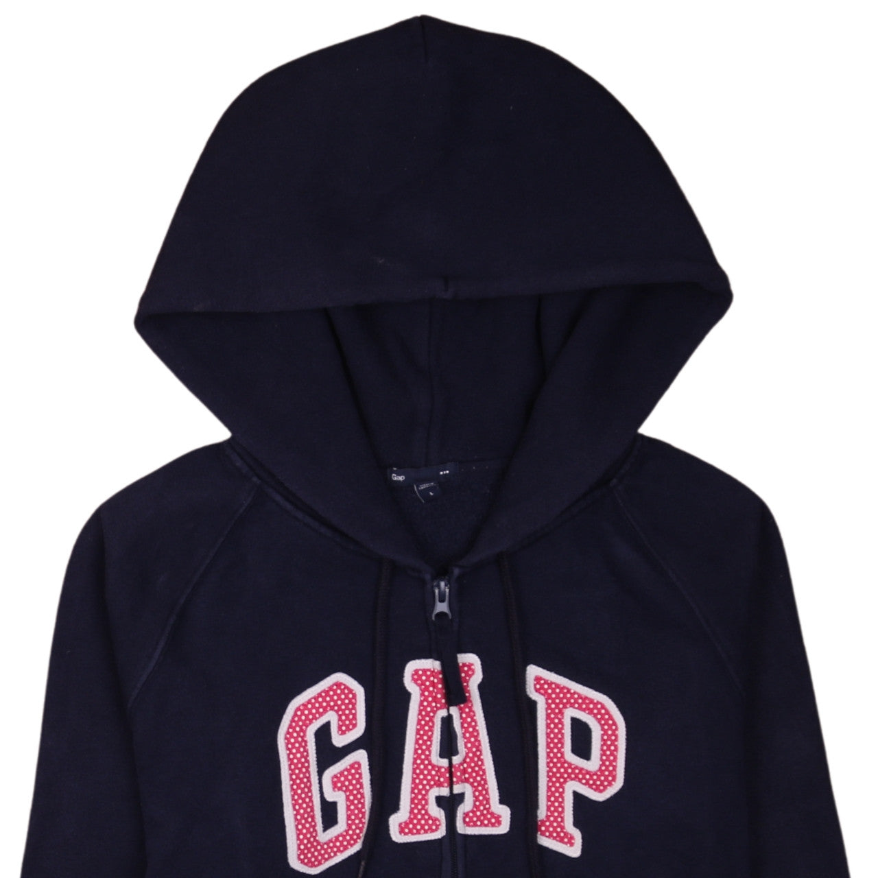 Womens UK Size L Gap Blue Full Zip Hoodie
