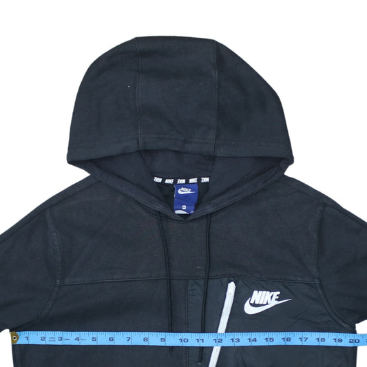 Mens UK Size M Nike Black Pullover Hoodie