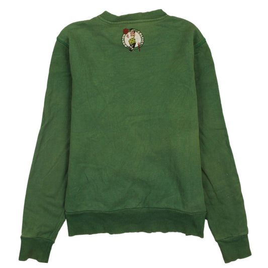 Mens UK Size M adidas Green Pullover Sweatshirt