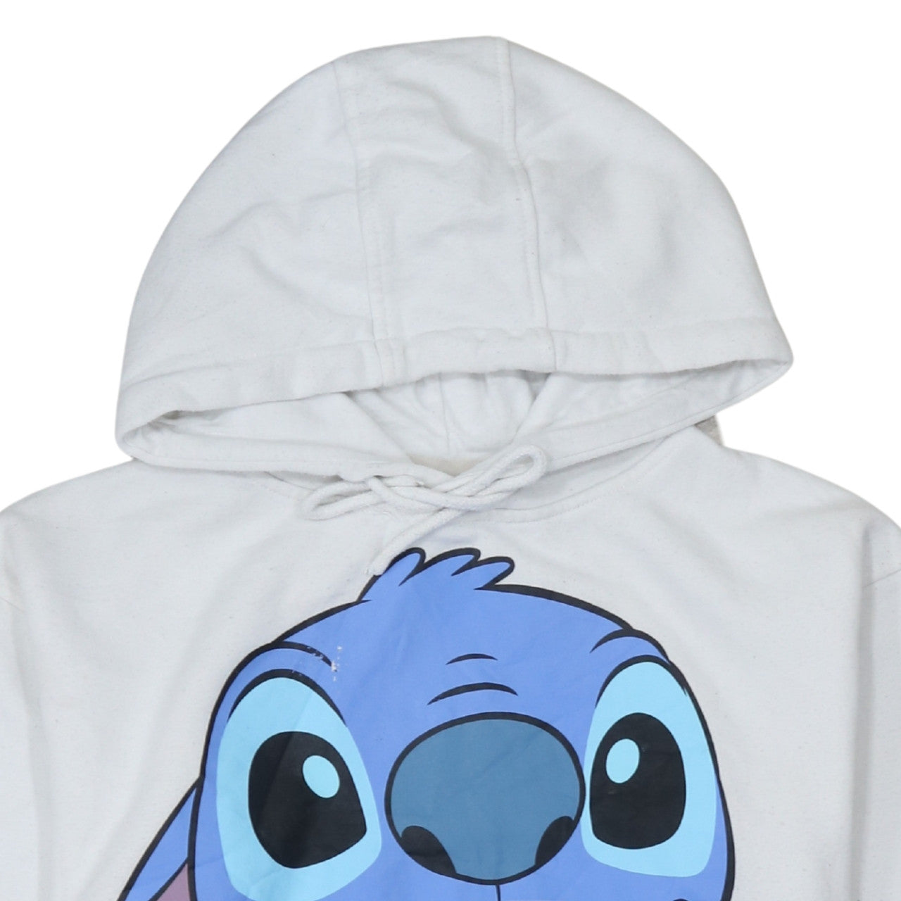 Womens UK Size 10/12 Disney White Pullover Hoodie