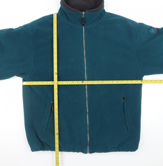 Wynster Men's Green XL Fleece Full Zip Outdoor Jacket
