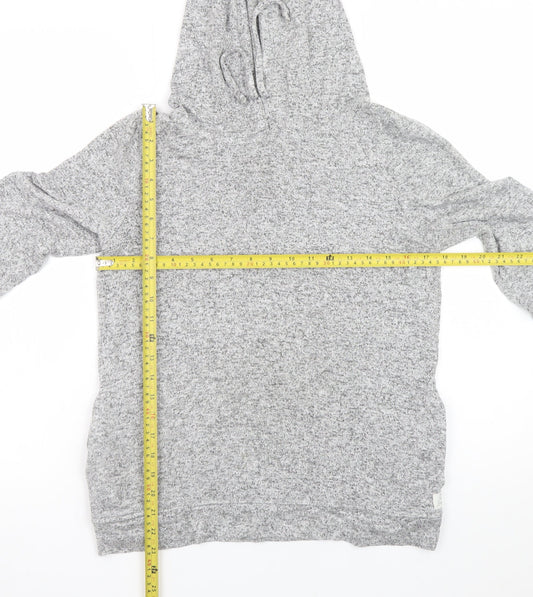 Womens UK Size 8 FatFace Grey Pullover Hoodie