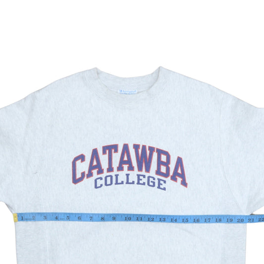 Mens UK Size S Champion Grey Pullover Sweatshirt
