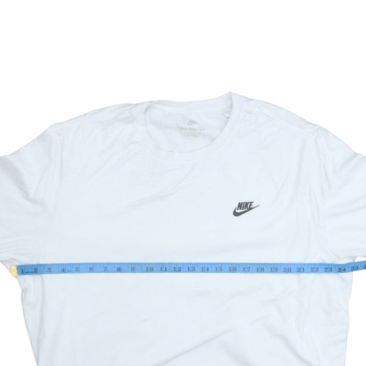 Mens UK Size 2XL Nike White Pullover Sweatshirt