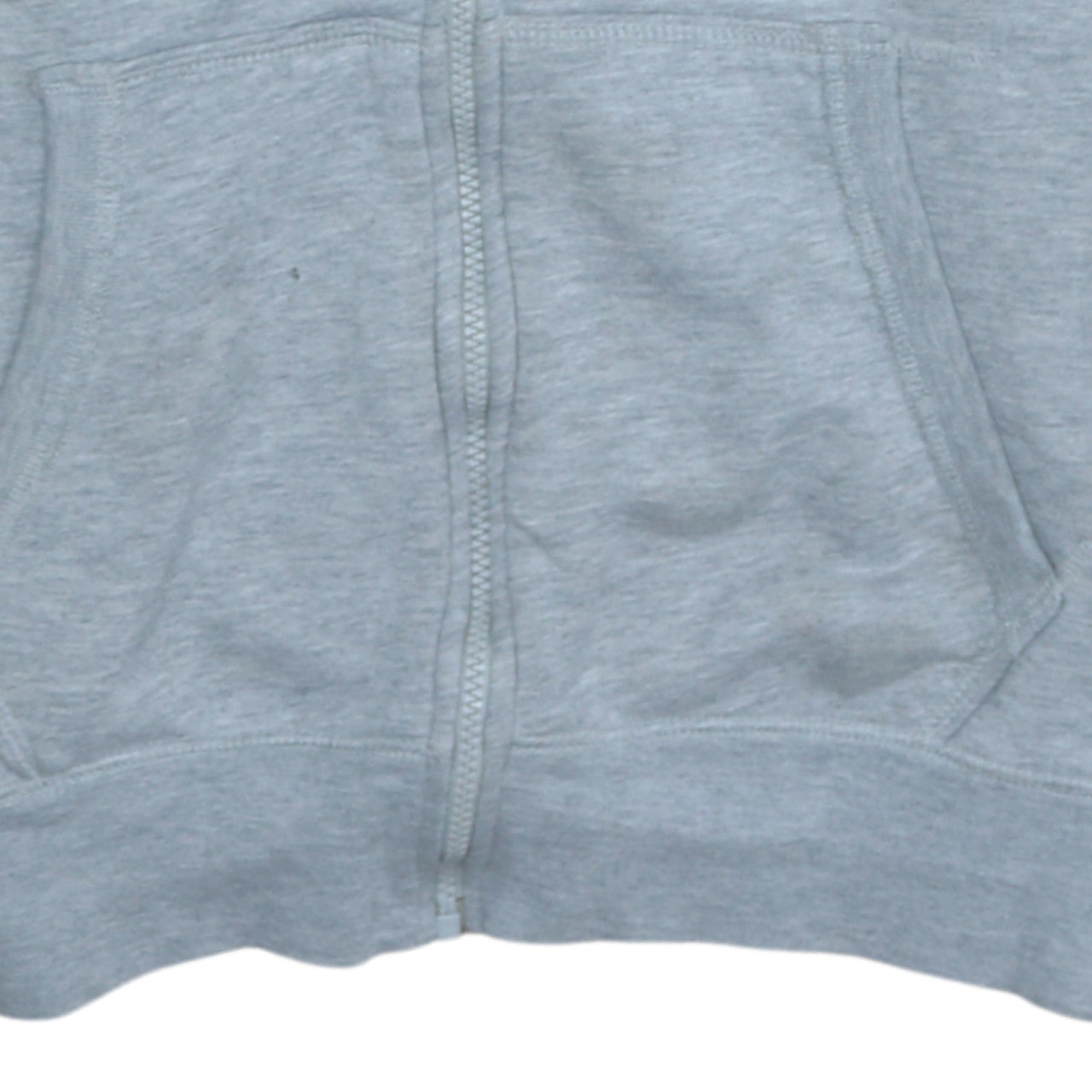 Mens UK Size XL Nike Grey Full Zip Hoodie