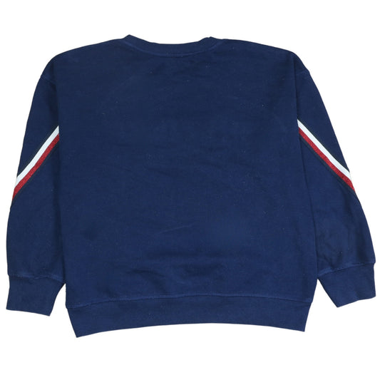 Womens UK Size 16 Tommy Hilfiger Blue Pullover Sweatshirt