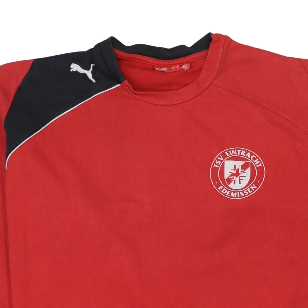 Mens UK Size L PUMA Red Pullover Sweatshirt