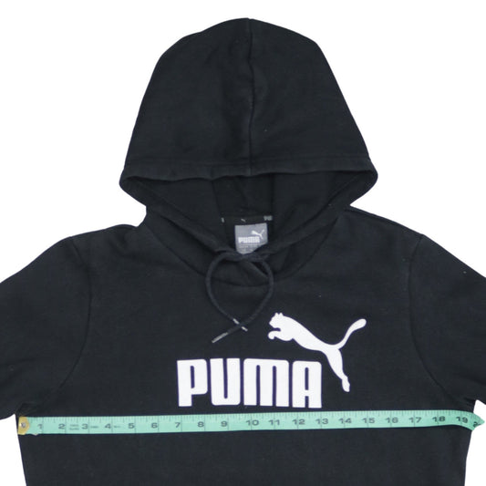 Womens UK Size 14 PUMA Black Pullover Hoodie