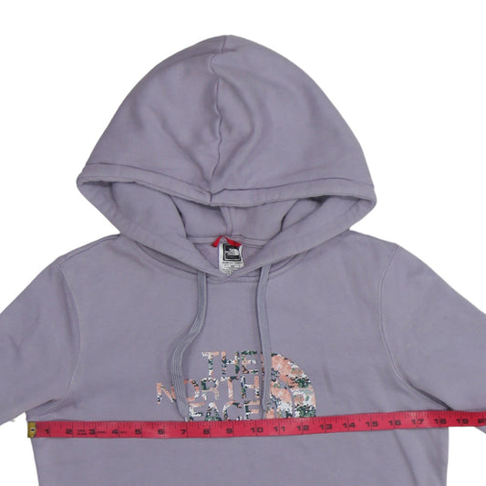 Womens UK Size S The North Face Purple Pullover Hoodie
