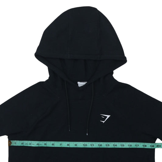 Womens UK Size S Gymshark Black Pullover Hoodie