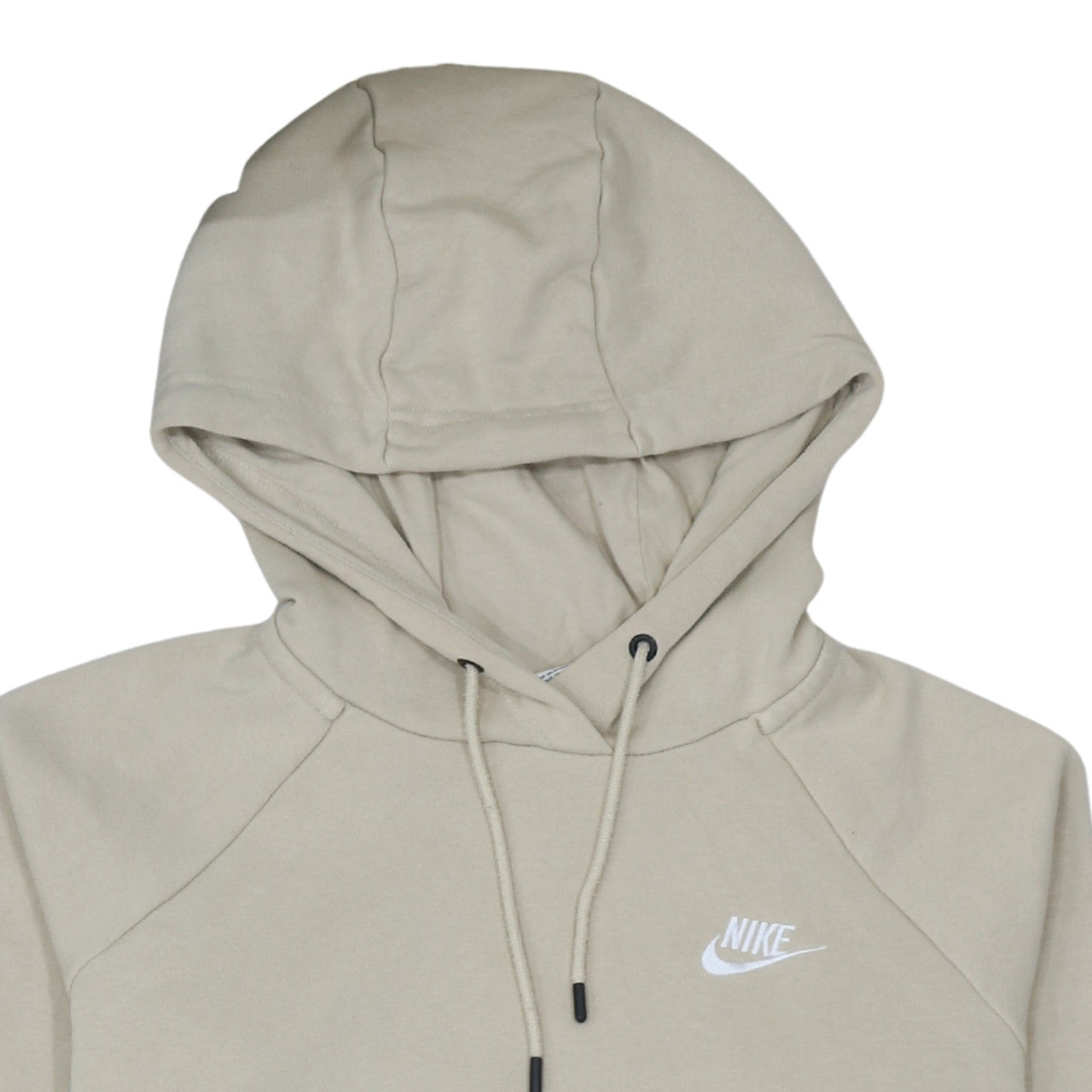Mens UK Size M Nike Beige Pullover Hoodie